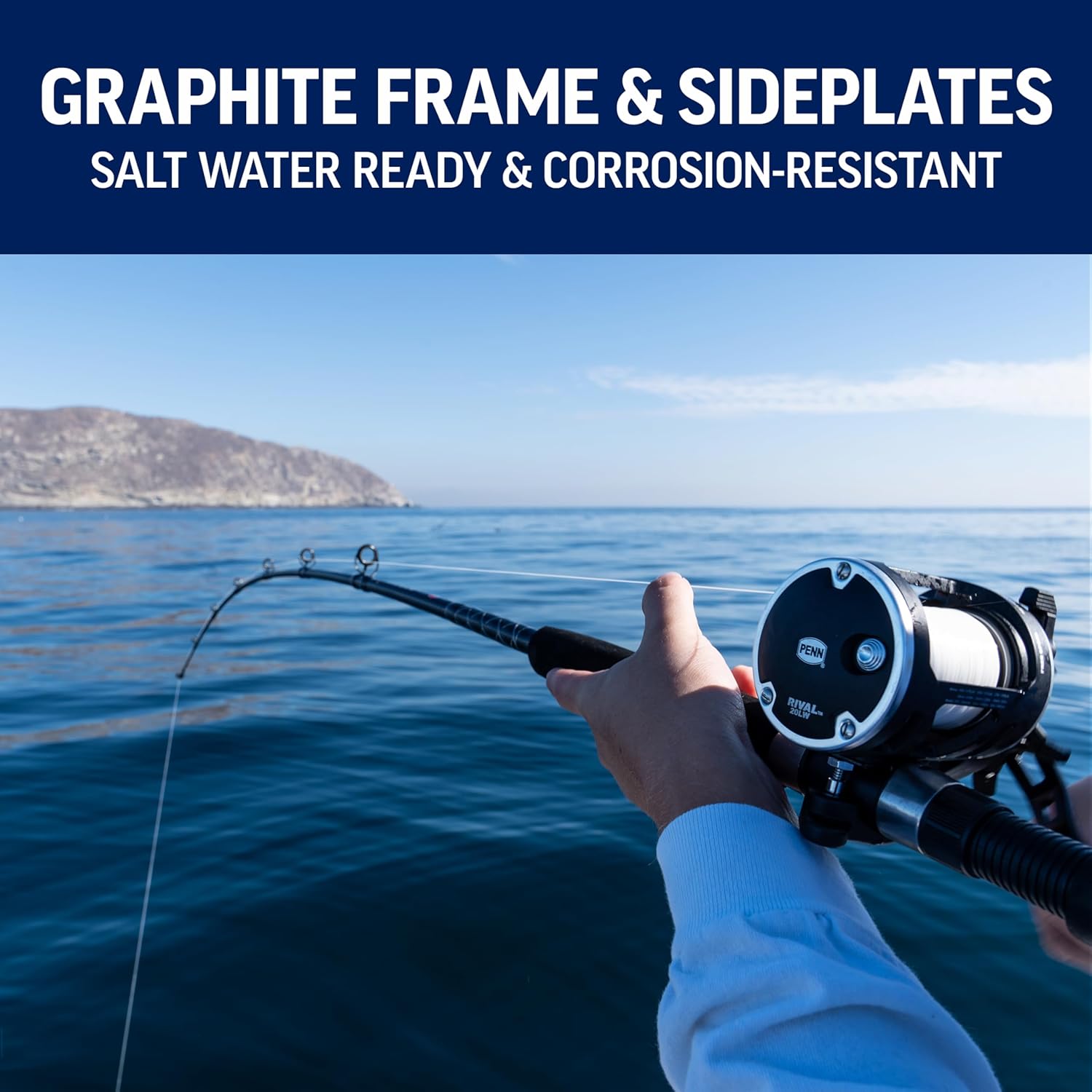 PENN Rival Level Wind Conventional Fishing Reel - Image 4